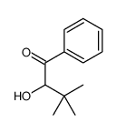 2-hydroxy-3,3-dimethyl-1-phenylbutan-1-one结构式