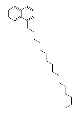 hexadecyl-naphthalen Structure