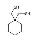[1-(sulfanylmethyl)cyclohexyl]methanethiol结构式