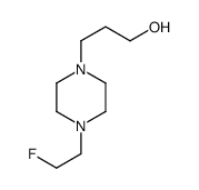1-Piperazinepropanol,4-(2-fluoroethyl)-(9CI)结构式