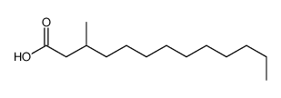 3-methyltridecanoic acid Structure