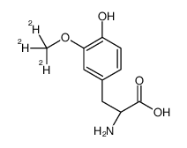 3-O-Methyldopa D3结构式
