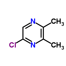 5-氯-2,3-二甲基吡嗪结构式