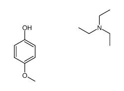 4-methoxyphenol compound with triethylamine (1:1) Structure