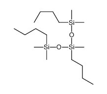 butyl-bis[[butyl(dimethyl)silyl]oxy]-methylsilane结构式