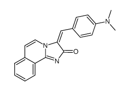 3-(4-dimethylamino-benzylidene)-3H-imidazo[2,1-a]isoquinolin-2-one Structure