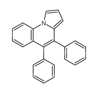4,5-二苯基吡咯并[1,2-a]喹啉结构式
