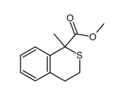 1-methyl-isothiochroman-1-carboxylic acid methyl ester Structure