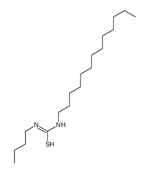 1-butyl-3-tridecylthiourea Structure