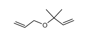 1-methyl-3-buten-2-yl allyl ether结构式