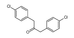 1,3-bis(4-chlorophenyl)propan-2-one结构式