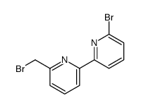 2-bromo-6-[6-(bromomethyl)pyridin-2-yl]pyridine Structure