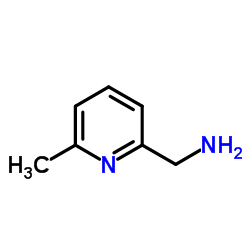 6-甲基-2-吡啶甲胺结构式