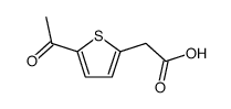 5-Acetyl-2-thiopheneacetic acid结构式