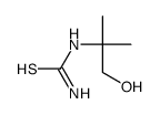 (1-hydroxy-2-methylpropan-2-yl)thiourea Structure