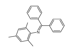 N-(diphenyl methylene)-2,4,6-trimethylaniline结构式