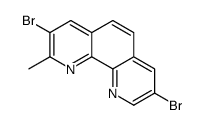 3,8-dibromo-2-methyl-1,10-phenanthroline Structure
