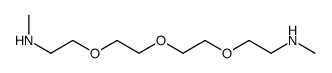 N-methyl-2-[2-[2-[2-(methylamino)ethoxy]ethoxy]ethoxy]ethanamine结构式