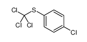 1-chloro-4-(trichloromethylsulfanyl)benzene结构式