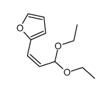(Z)-3,3-Diethoxy-1-(2-furyl)-1-propen Structure