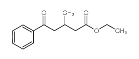 ETHYL 3-METHYL-5-OXO-5-PHENYLVALERATE结构式