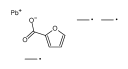 (Furoyloxy)triethyl plumbane structure