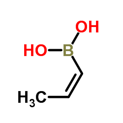 cis-丙烯基硼酸结构式