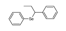 phenyl(1-phenylpropyl)selane结构式