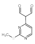 2-(2-甲硫基嘧啶-4-基)丙二醛结构式