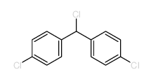 Benzene,1,1'-(chloromethylene)bis[4-chloro- Structure