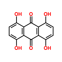 1,4,5,8-Tetrahydroxy anthraquinone Structure