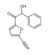 5-(2-hydroxy-2-phenylacetyl)furan-2-carbonitrile Structure