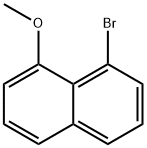1-溴-8-甲氧基萘结构式