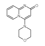 10-morpholin-4-yl-1,7-diazabicyclo[4.4.0]deca-2,4,6,9-tetraen-8-one结构式