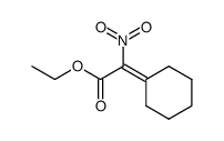 cyclohexylidene-nitro-acetic acid ethyl ester Structure