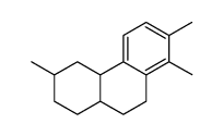3,7,8-trimethyl-1,2,3,4,4a,9,10,10a-octahydro-phenanthrene结构式