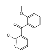1-(2-chloropyridin-3-yl)-(2-methoxyphenyl)methanone Structure