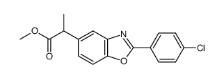 benoxaprofen methyl ester Structure