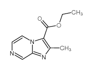 ETHYL N-6-PYRIDINO-IMIDAZOLE-2-METHYL-3-CARBOXYLATE结构式