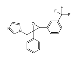 1-[[2-phenyl-3-[3-(trifluoromethyl)phenyl]oxiran-2-yl]methyl]imidazole结构式