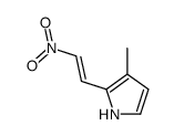 3-methyl-2-(2-nitroethenyl)-1H-pyrrole结构式