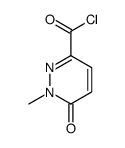 3-Pyridazinecarbonyl chloride, 1,6-dihydro-1-methyl-6-oxo- (6CI,7CI) Structure