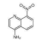 8-Nitro-4-quinolinamine Structure