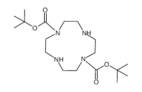 1,7-diboc-1,4,7,10-tetraazacyclododecane Structure