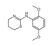 (5,6-二氢-4H-[1,3]噻嗪-2-基)-(2,5-二甲氧基苯基)-胺结构式