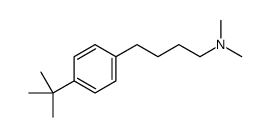 4-(4-tert-butylphenyl)-N,N-dimethylbutan-1-amine Structure