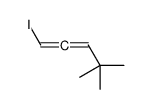 1-iodo-4,4-dimethyl-penta-1,2-diene Structure
