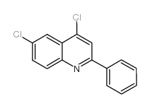 4,6-二氯-2-苯基喹啉结构式