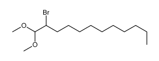 2-bromo-1,1-dimethoxydodecane Structure