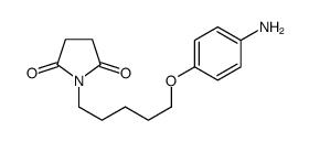 1-[5-(4-aminophenoxy)pentyl]pyrrolidine-2,5-dione Structure